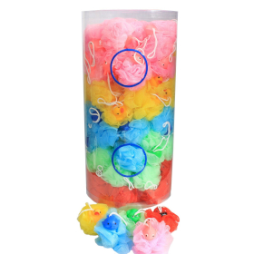 120x Tubos de exibição Scrunchie - Brinquedo Estridente 30gr 5 typos