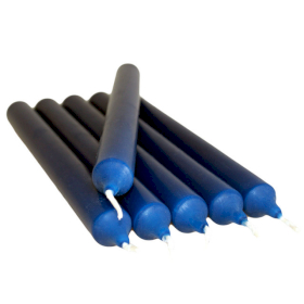 100x Velas de Jantar a Granel (100) - Azul Escuro
