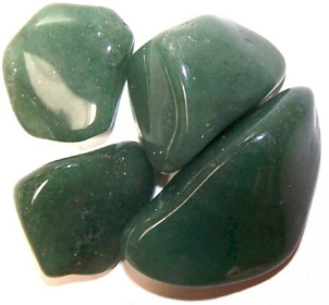 24x Pedras Preciosas - Quartzo Verde