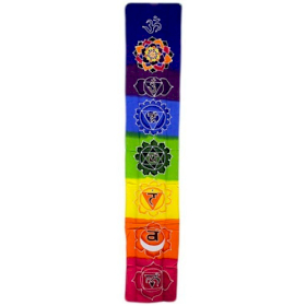 Banner vertical Chakra - Arco-iris 183x35cm