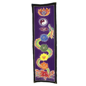 Banner vertical Chakra - Dragão 175x53cm