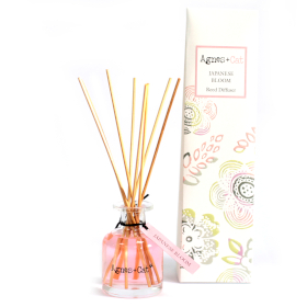 3x Caixas de Difusores de Varetas 140ml - Flor Japonesa