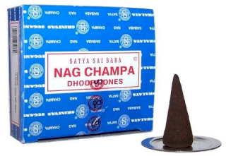12x Incenso Nagchampa Dhoop Conos