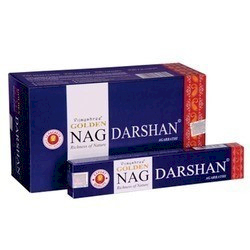 Box of 12 paco 15g Golden Nag - DARSHAN