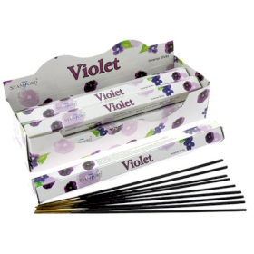 6x Paus de incenso Violet Premium Stamford