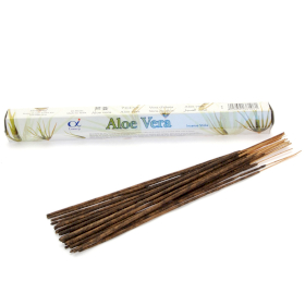 6x Premium Incenso Stamford  Hex - Aloe Vera