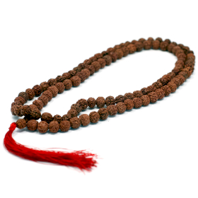 3x 108 Rudraksha Japa Mala - Marrom