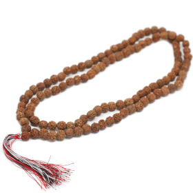 3x 108 Rudraksha Japa Mala - Natural