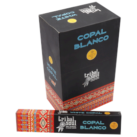 12x Incenso Tribal Soul - Copal Branco