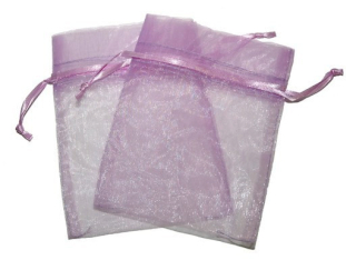 30x Bolsa de Organza - Lavanda