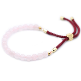 Pulseira  - Quartzo Rosa