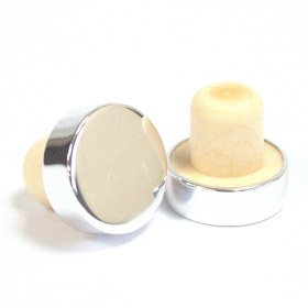 6x Tampas Difusores - 08/09/10 2,2cm - Prateado