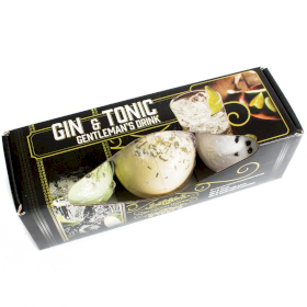 3x 3 x Conjunto de 3 Bombas de banho de coquetel - Gin & Tonic