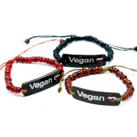 6x Coco Slogan Bangles - Vegan