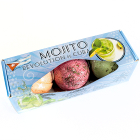 3x 3 x Conjunto de 3 Bombas de banho de coquetel - Mojito