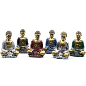6x Mini Buda dourado (cores mistas)
