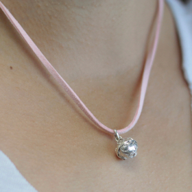 Anjo de Prata Bell - Amor - 12mm