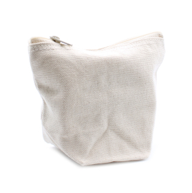 12x Bolsa de higiene de algodão natural 10 onças - mini bolsa