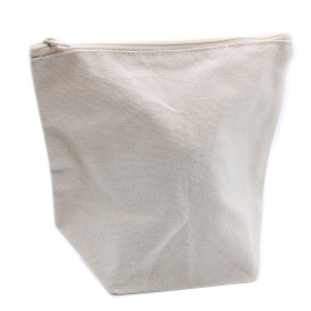 6x Bolsa de higiene de algodão natural 10 onças - bolsa média