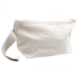 6x Saco de higiene de algodão natural 10 onças - suporte de mão