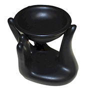 4x Helping Hand Oil Burner - preto