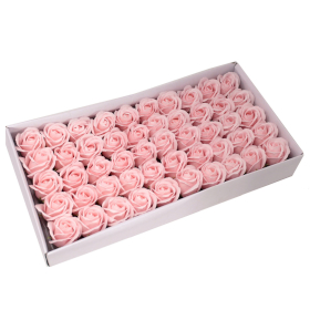 50x Flores Artesanas de sabão  - rosado