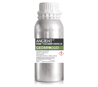 Óleo Essencial Biológico de Cedro Atlas 500ml