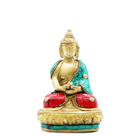 Figura de Buda de cobre - Amitabha - 9,5 cm