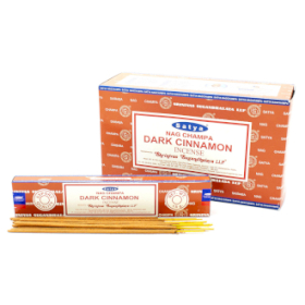 12x Satya Incense Sticks 15g - Dark Cinammon