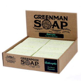 12x Sabonete Greenman 100g - Ataque local anti-séptico