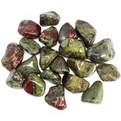 20x Pedras Preciosa Africana - Sangue de Dragão
