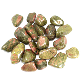 20x Pedras Preciosa Africana - Unakita