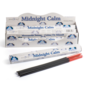 6x Caixa de 6 Incensos Midnight Calm Premium