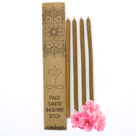 3x Palo Santo Incenso Palo Santo - Flores Frescas