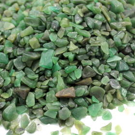 Granel de Lascas de Pedras Preciosas de Aventurina Verde - 1KG