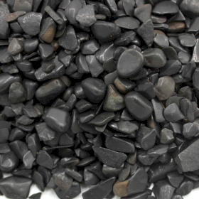 Granel de Lascas de Pedras Preciosas de Turmalina Negra - 1KG