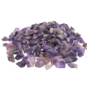Granel de Lascas de Pedras Preciosas de Ametista - 1KG
