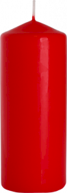 6x Pillar Candle 60x150mm - Vermelho