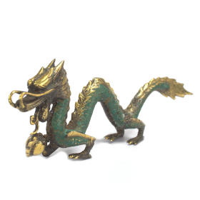 Fengshui - Pequeno Dragão com Bola - 20cm