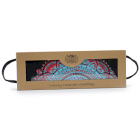 Saco de Trigo Lavanda Luxo em Caixa de Presente - Mandala