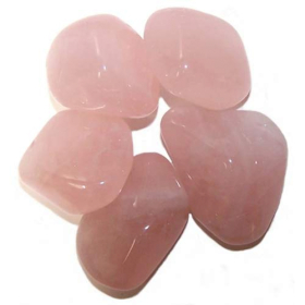 24x Pedras Preciosas - Quartzo Rosa P M