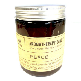 Vela de aromaterapia - Paz