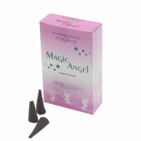 12x Incenso de Incenso de Conos Stamford Angel - Magia