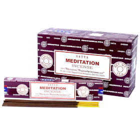 12x Satya Incense 15gm - Meditação