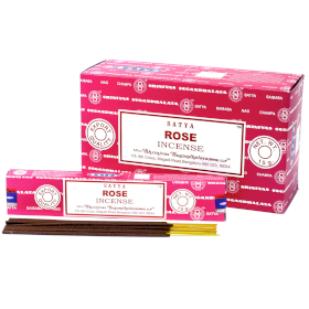 12x Satya Incense 15gm - Rosa