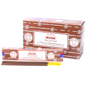 12x Satya Incense 15gm - Almíscar