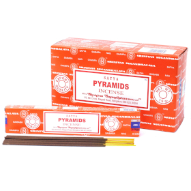 12x Satya Incense 15gm - pirâmide