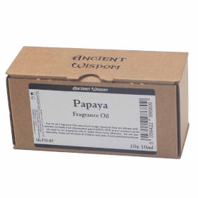 10x Óleo perfumado de papaia 10ml - SEM ETIQUETA
