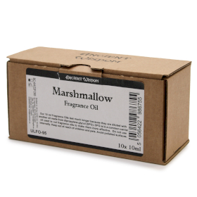 10x Óleo Fragrância Marshmallow 10ml - SEM ETIQUETA