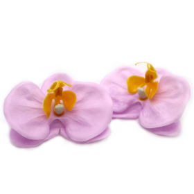 25x Flor de Sabonete Artesanal -  Orquidea - Roxo